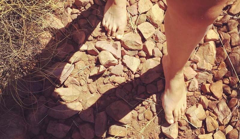 Walking Barefoot