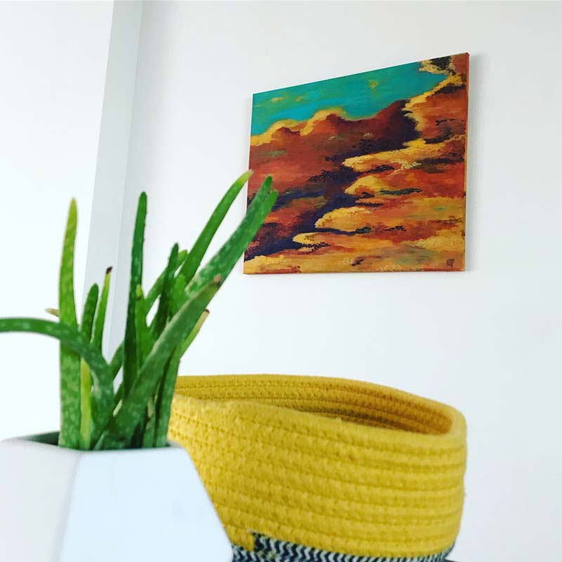 Painting On Wall By Caris Pepper Art