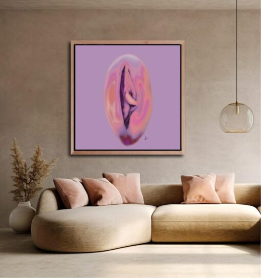 Vulva Portrait Art 2