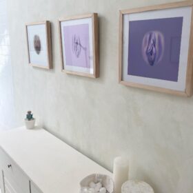 Alternative View Of Vulva Portrait Art