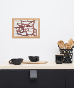 Caris Pepper Art Therapy 14 Alternative View Of Femessence - Framed Matte Paper Poster